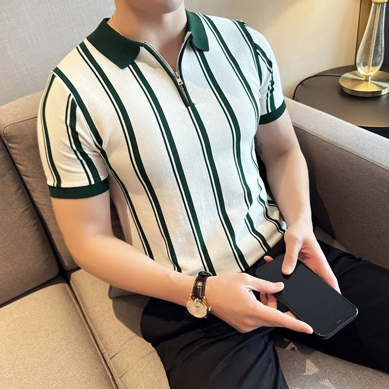 ASHTON Premium Zipper Polo