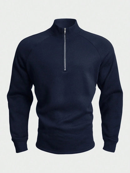 Eunoia Cozy Half-Zip Sweater