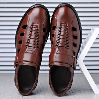 MYLOS Breathable Leather Sandal