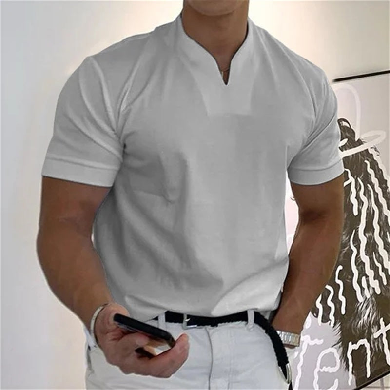 DANI Casual Notch-Neck Tee