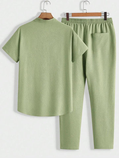 KOS Premium Melange Knit Summer Set