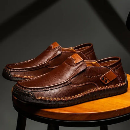LORRO Leather Slip-on Shoes