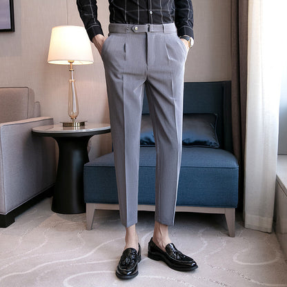 SILVAX Slim Adjustable Casual Pants