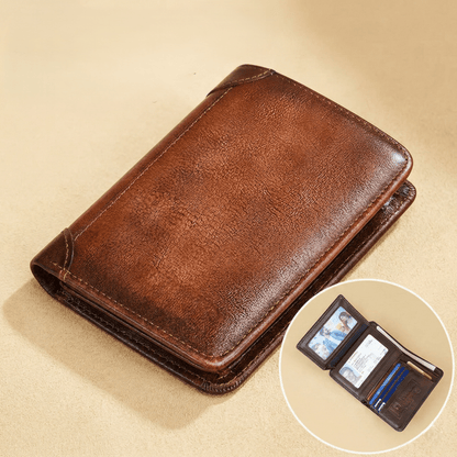 SANZA Leather Wallet & Card Holder
