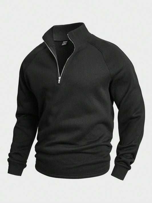 Eunoia Cozy Half-Zip Sweater
