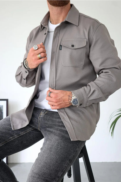 Eunoia Supreme Casual Over-Shirt