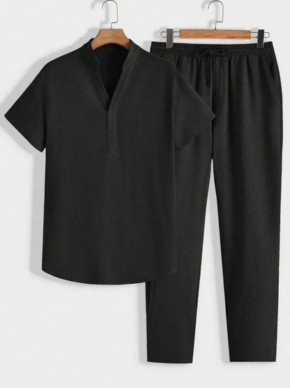 KOS Premium Melange Knit Summer Set
