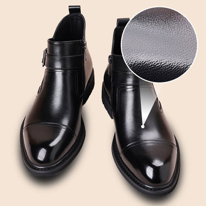 ANTON Leather Ankle Boots