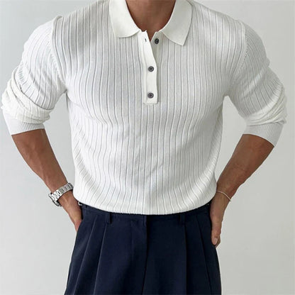 CARLO Premium Ribbed Knit Shirt