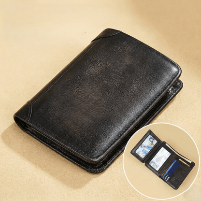 SANZA Leather Wallet & Card Holder