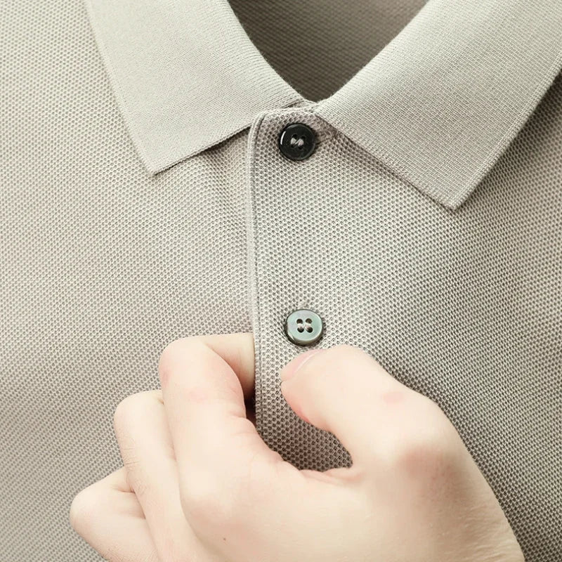 TESSO Breathable Cotton Polo