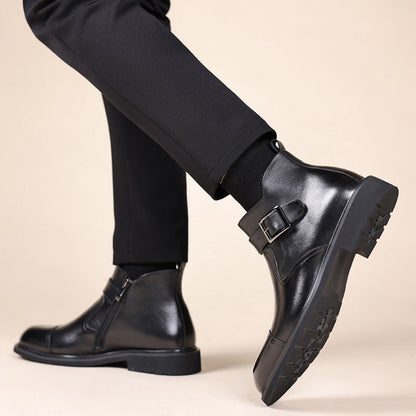 ANTON Leather Ankle Boots