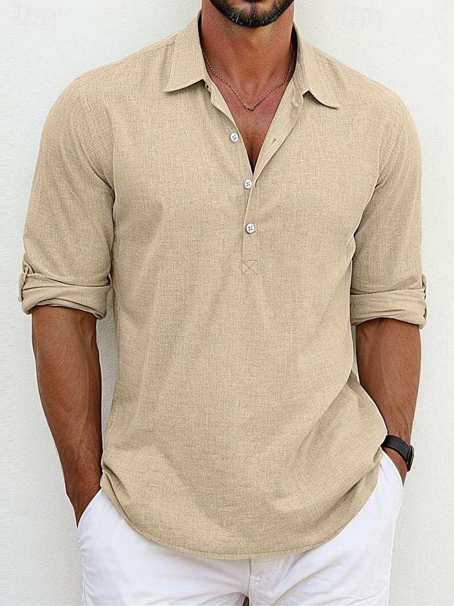 Preston™ Classic Cotton & Linen Shirt