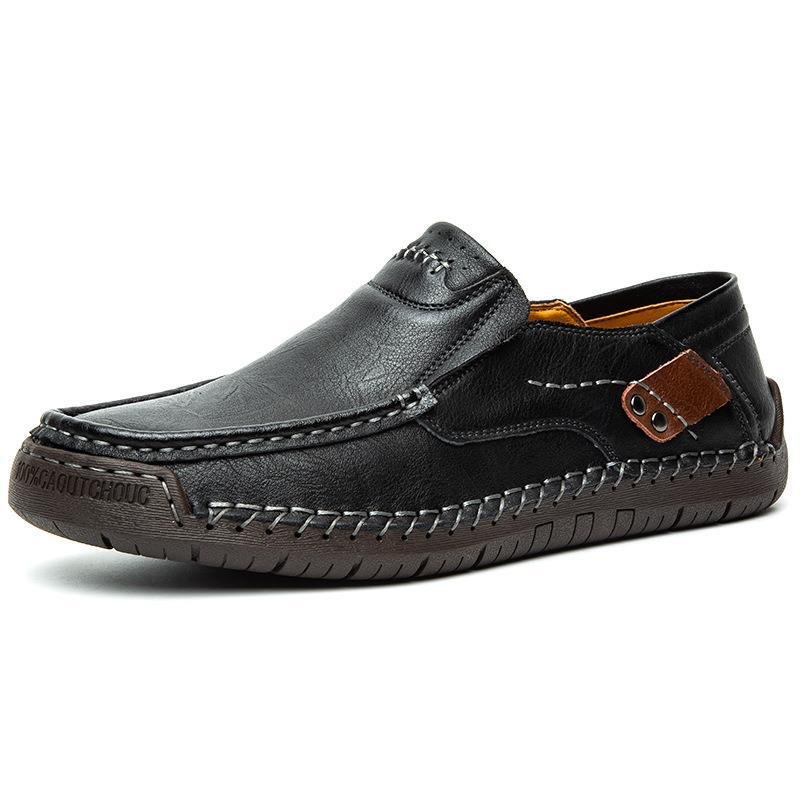 LORRO Leather Slip-on Shoes