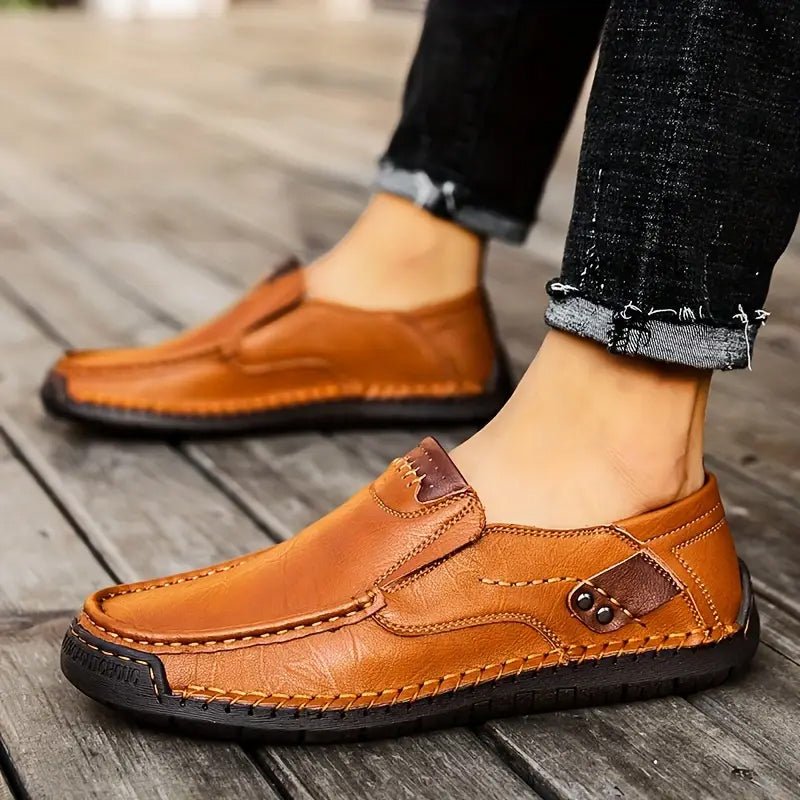 LORRO Leather Slip-on Shoes