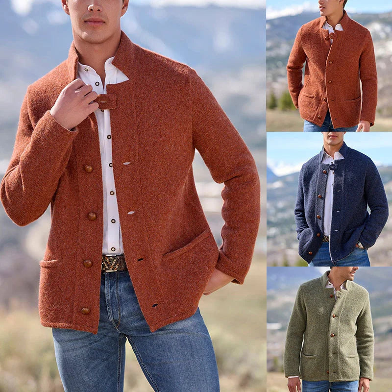 DREX Stand up Collar Cardigan