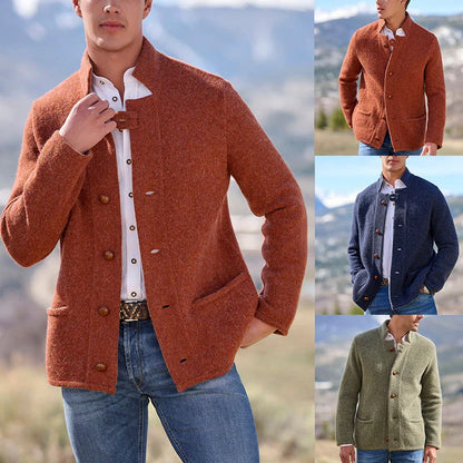DREX Stand up Collar Cardigan