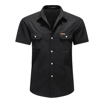 ANXON Double Pocket Polo Shirt