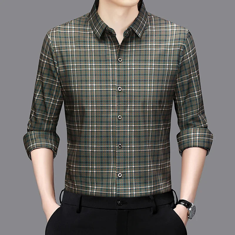Nexford Plaid Long Sleeve Shirt
