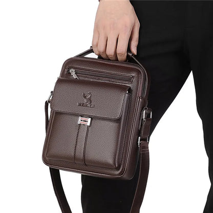 NORDVIK Waterproof PU Leather Crossbody Bag