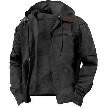 Axton Hooded Zip-Up Jacket