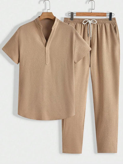 KOS Premium Melange Knit Summer Set