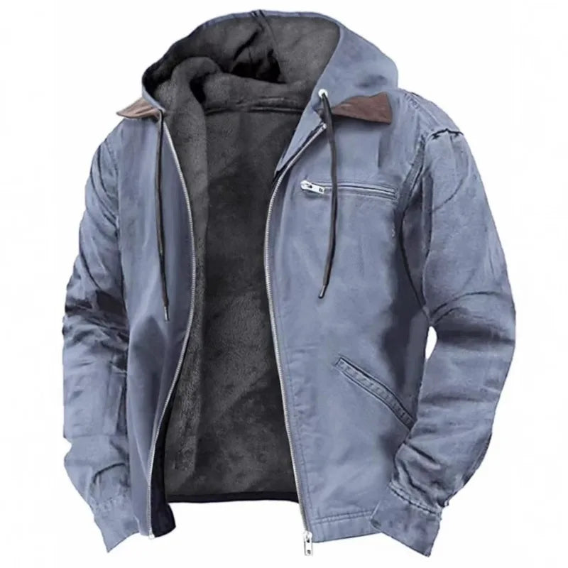 Axton Hooded Zip-Up Jacket