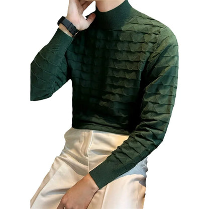 FLOE Wave Pattern Knit Sweatshirt