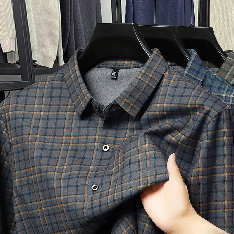 Nexford Plaid Long Sleeve Shirt