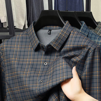 Nexford Plaid Long Sleeve Shirt