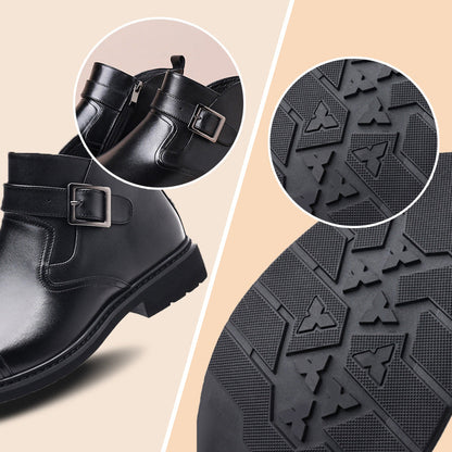 ANTON Leather Ankle Boots