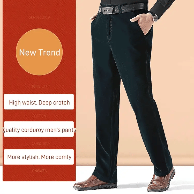 KEITH Stretchy Corduroy Pants