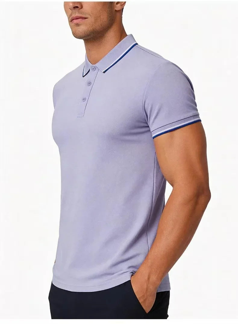 GRAHAM Casual Breathable Polo
