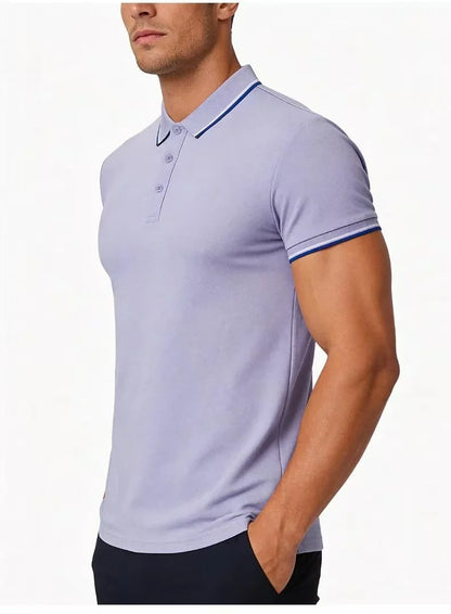 GRAHAM Casual Breathable Polo