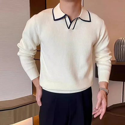 DERRIK Vertical Rib Knit Shirt
