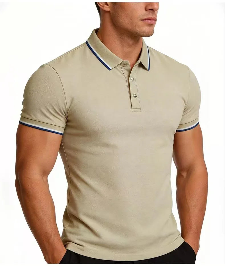 GRAHAM Casual Breathable Polo