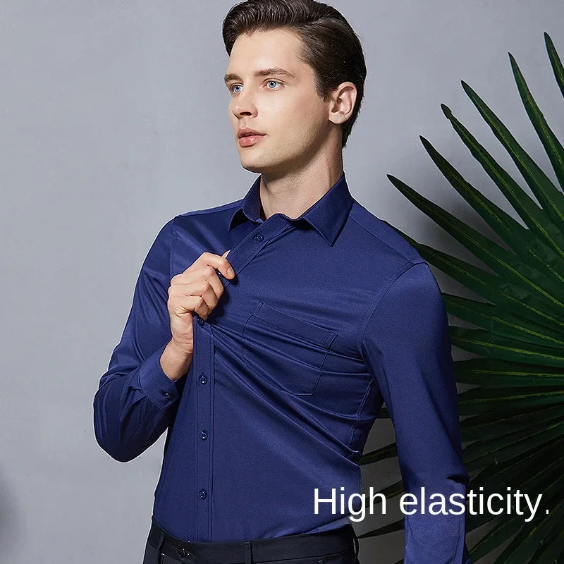 Super Stretchy Body-fit formal Shirts