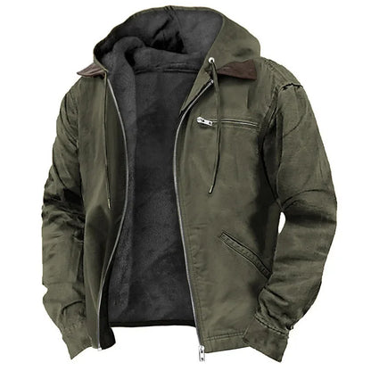 Axton Hooded Zip-Up Jacket