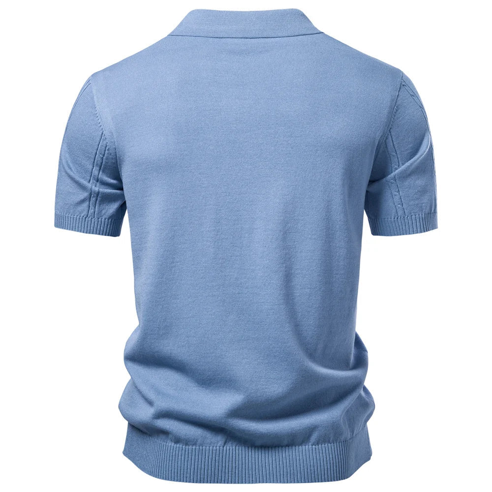 PIER Premium Stripe Golf Polo