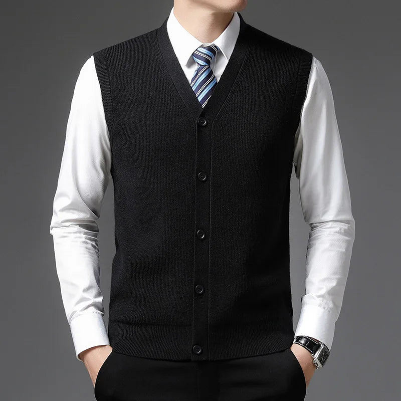 LANRY Knitted Smart Casual Vest