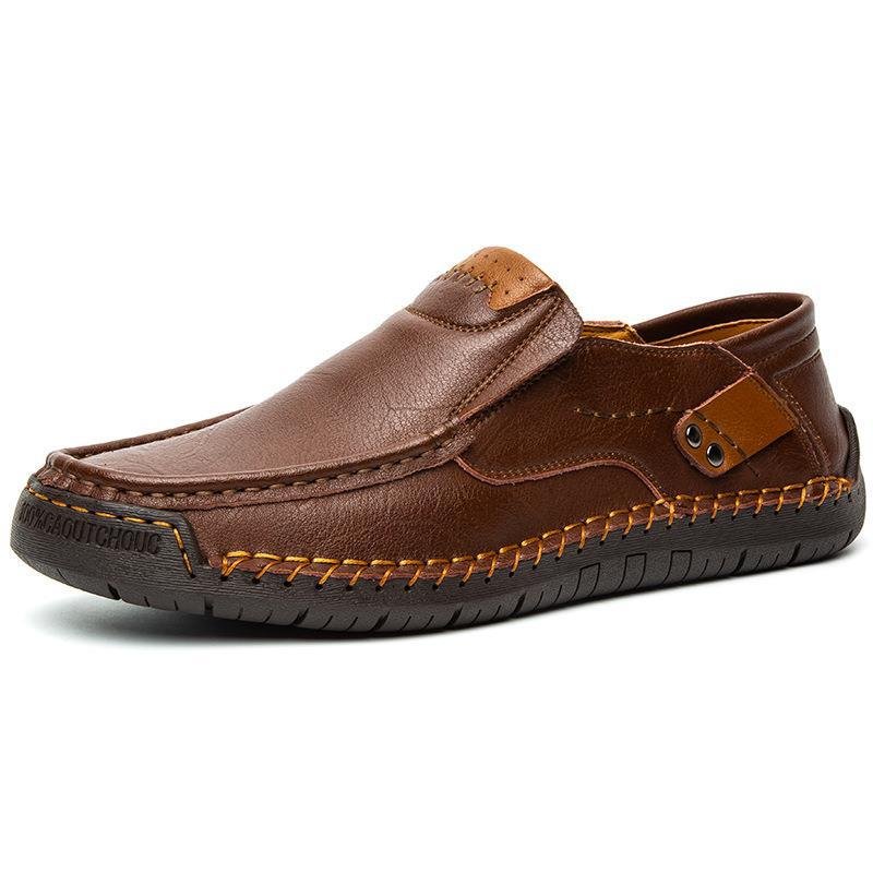 LORRO Leather Slip-on Shoes