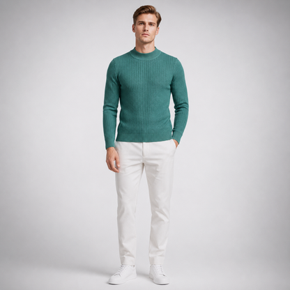 CILO Premium Knit Mock Neck Sweatshirt
