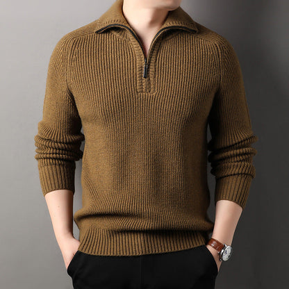 Arden Executive Quarter Zip Sweater