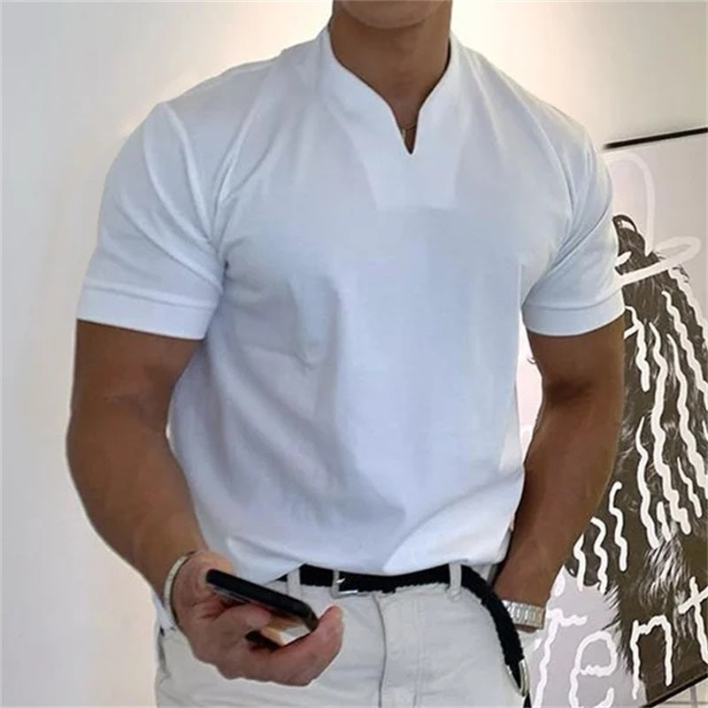 DANI Casual Notch-Neck Tee