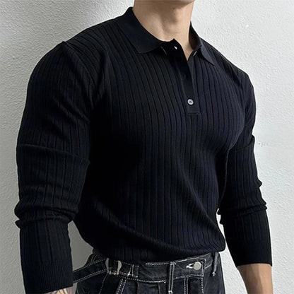 CARLO Premium Ribbed Knit Shirt