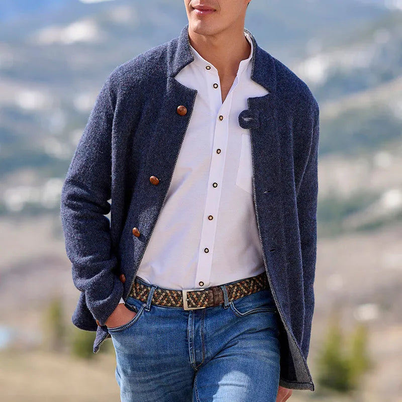 DREX Stand up Collar Cardigan