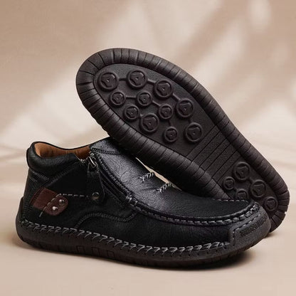 DILLEN Leather Slip-On Orthopedic Shoe