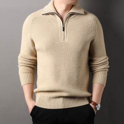 Arden Executive Quarter Zip Sweater