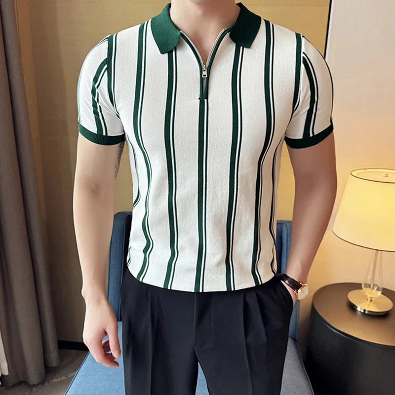 ASHTON Premium Zipper Polo