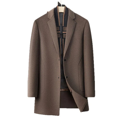 Versailles Luxe Wool Double-layer Overcoat